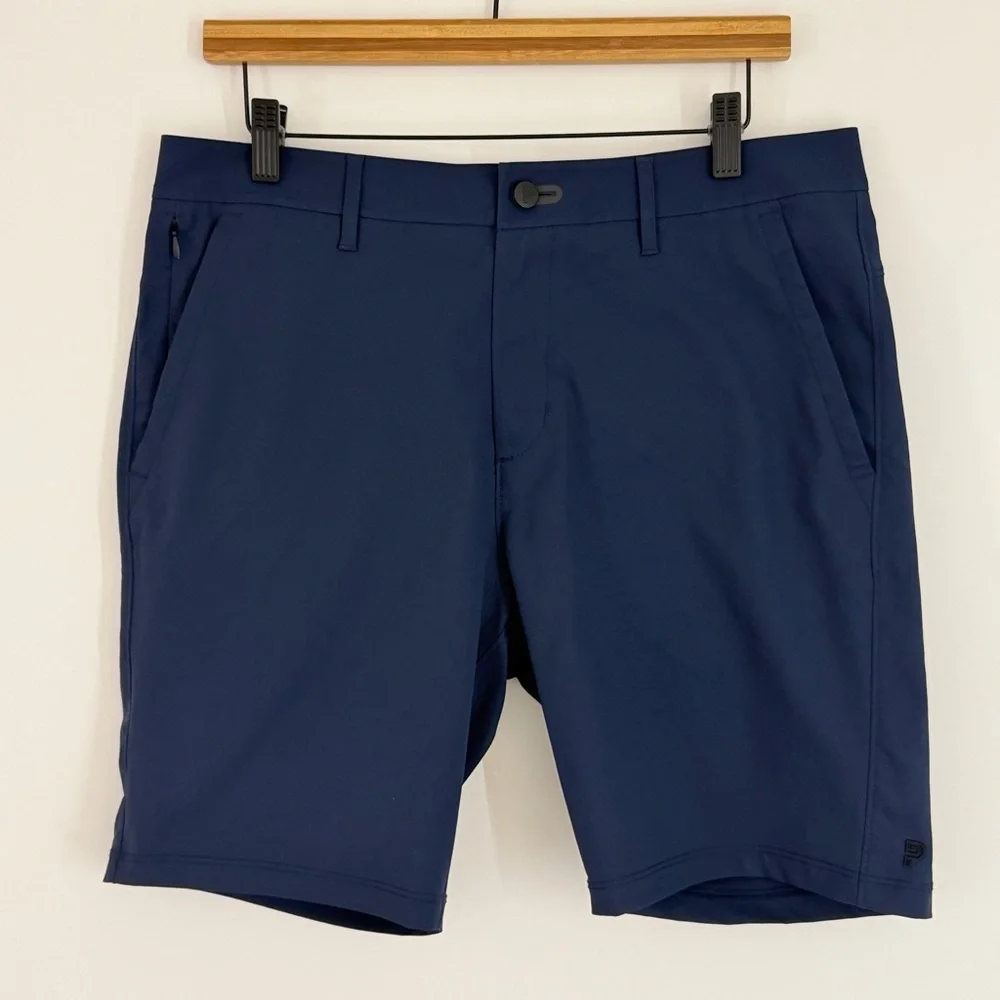 Public Rec Men's Dealmaker Chino Short Navy Blue Size 33